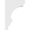 Ekena Millwork Standard Diane Architectural Grade PVC Corbel, 3"W x 8"D x 12"H CORP03X08X12DIA - alternate 4